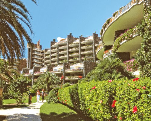An exterior view of Anfi Beach Club resort.