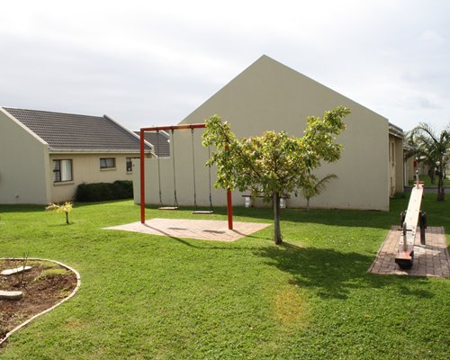 A scenic children's playscape.