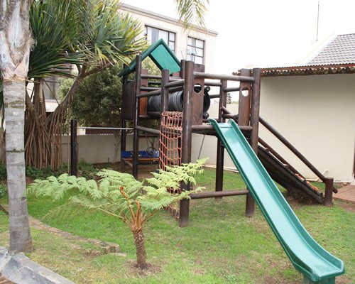 A scenic children's playscape.