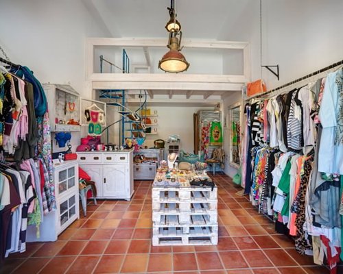 A well stocked shop at Candia Park Village.