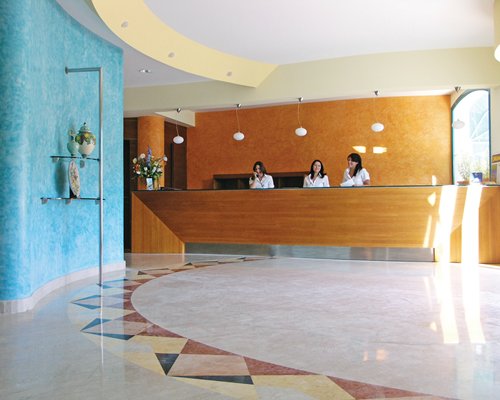 A reception area of Costa del Salento Village Resort.