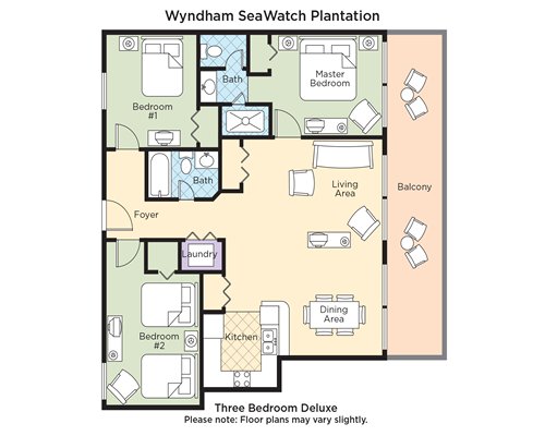 Club Wyndham SeaWatch Resort 3990 Details RCI