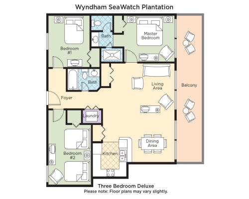 Club Wyndham SeaWatch Resort 3990 Details RCI