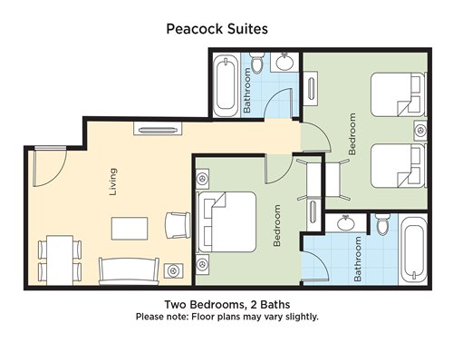 Peacock Suites 4029 Details Rci