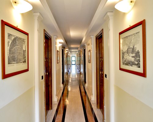 Corridor at Carpediem Roma Golf Club resort.