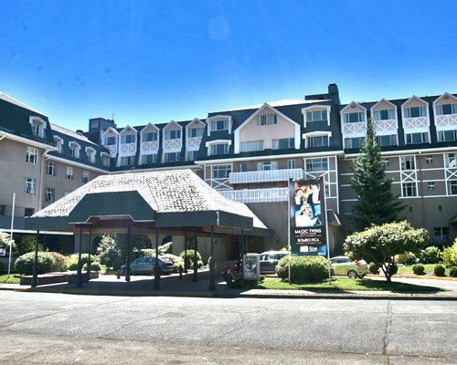 Exterior view of Gran Hotel Pucon.