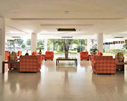 Lounge area of Porto Heli Resort.