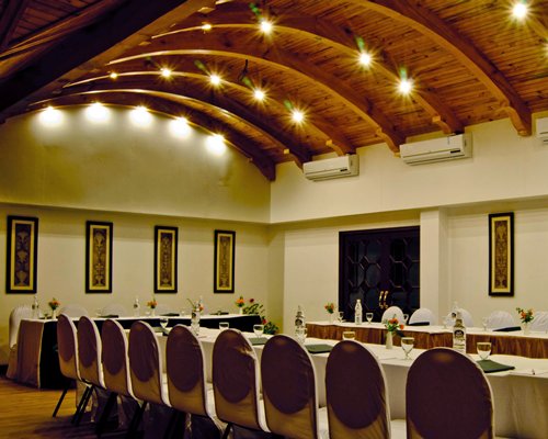Conference room at Manali Resorts.