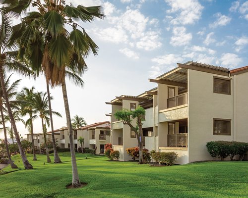 An exterior view of the Kona Coast Resort II.
