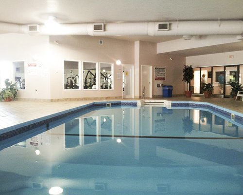 A view of indoor swimming pool.