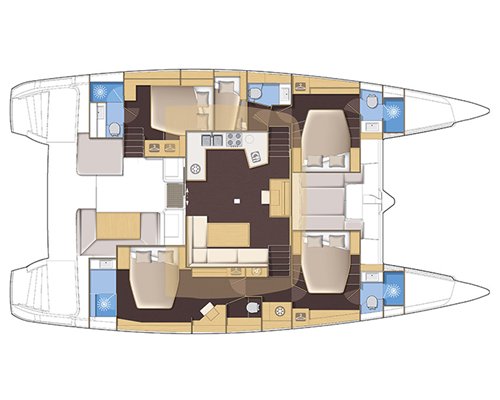 Ffloor plan of boat.