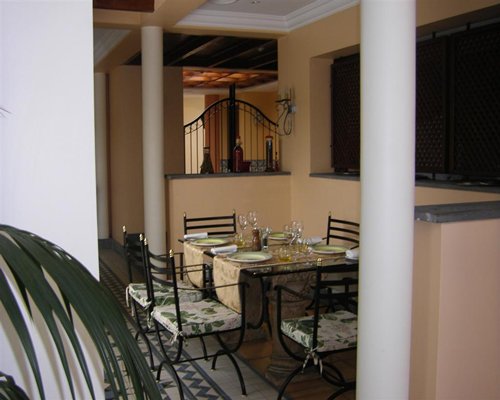 The dining area at Pestana Miramar.