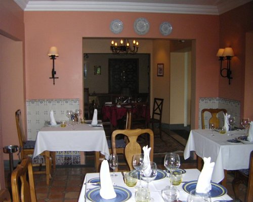 An indoor restaurant at Pestana Miramar.