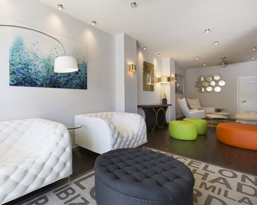 A well furnished indoor lounge area.