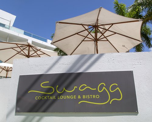 Signboard of Swagg Cocktail Lounge And Bistro.