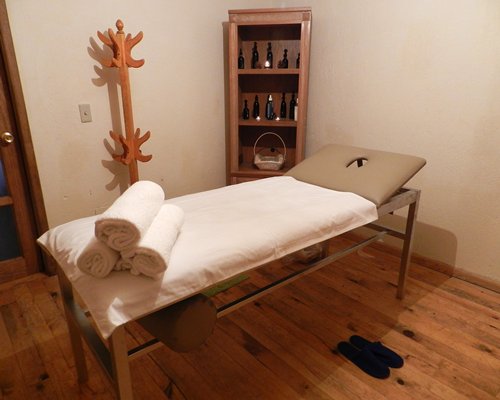An indoor spa room at the Sierra Paraiso Hotel Y Centro De Convenciones resort.