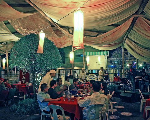 A bar at the resort.