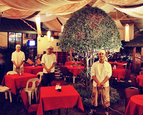 A fine dining restaurant.