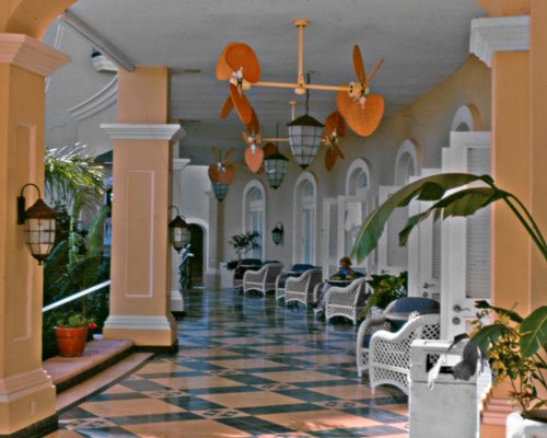 A well furnished indoor lounge area.
