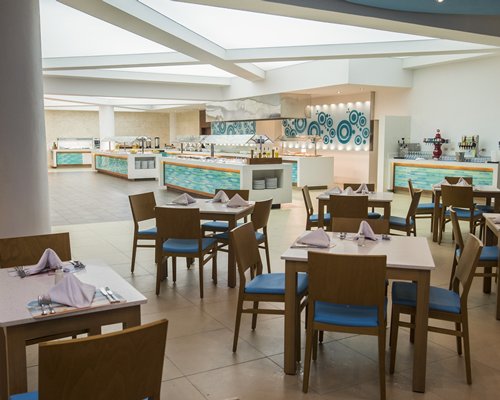 An indoor fine dining restaurant.