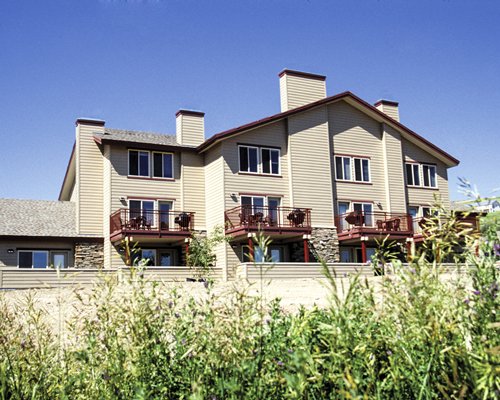 Exterior view of of a unit at WorldMark Bear Lake.
