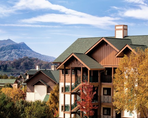 EXTERIOR VIEW OF WYNDHAM SMOKY MOUNTAINS.