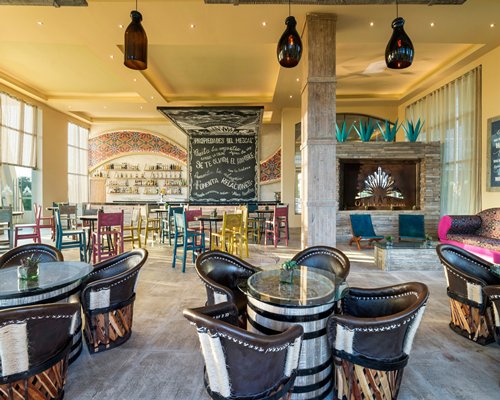 Indoor restaurant at El Dorado Seaside Suites a Gourmet Inclusive Resort by Karisma.
