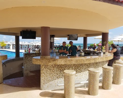 Lounge area at All Ritmo Cancun Resort & Waterpark Lifestyle.