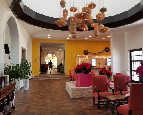 An indoor fine dining area at the resort.