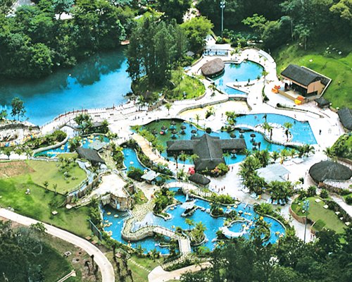 Arial view of the Rio Quente Vacation Villa resort.