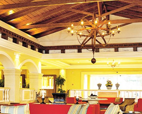 A well furnished indoor lounge area.