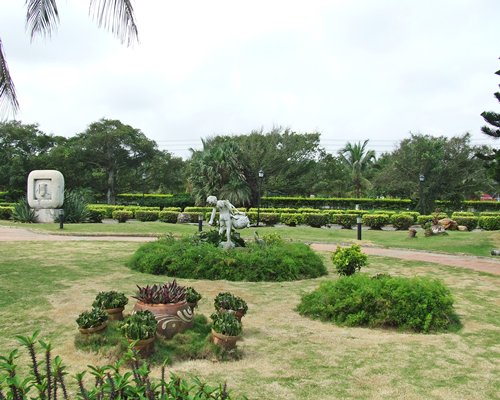 A scenic picnic area.