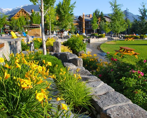Scenic picnic area at Vacation Internationale Clock Tower.