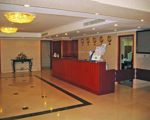 A well furnished reception of the Blg Beijing Longtou Apartment.
