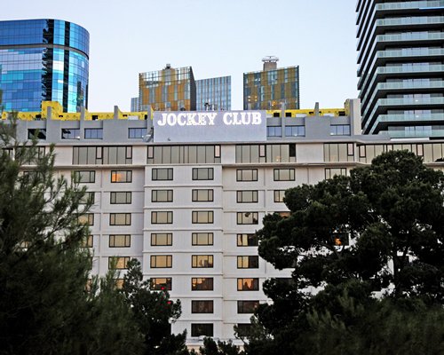 Exterior view of Geo Group at The Jockey Club.