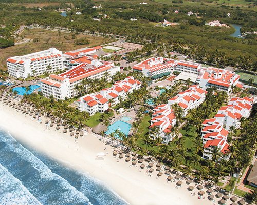 Aerial view of Marival Emotions Resort & Suites