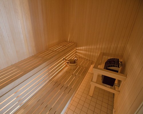 Sauna at Holiday Club Are resort.