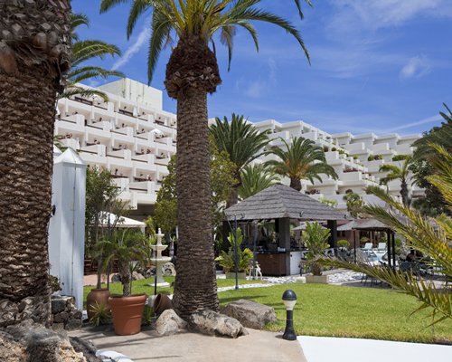 Scenic exterior view of Club Melia at Gran Melia Salinas with multiple balconies.