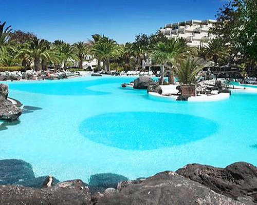 Large outdoor swimming pool.