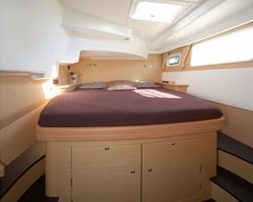 A well furnished bedroom.