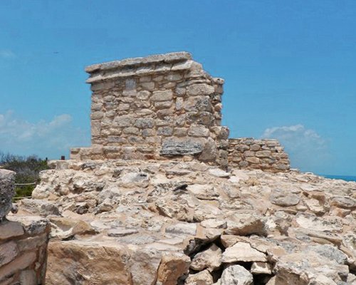 Ruins near the resort.