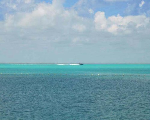 A boat on the water.