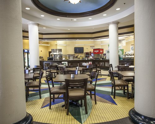 An indoor fine dining restaurant.