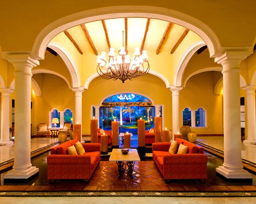 A well furnished indoor lounge area.
