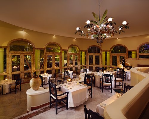 A fine dining restaurant.