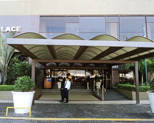 Entrance to the Royal Holiday Rio Othon Palace resort.