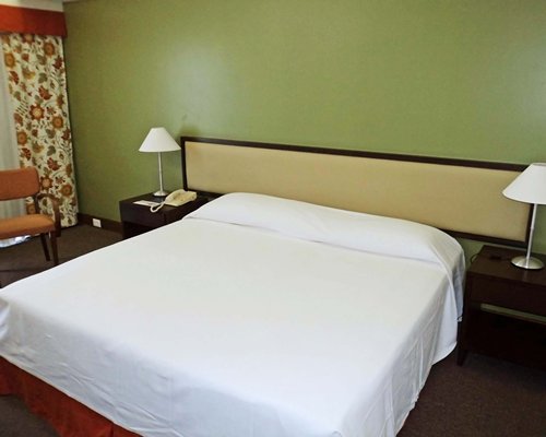 A well furnished bedroom.