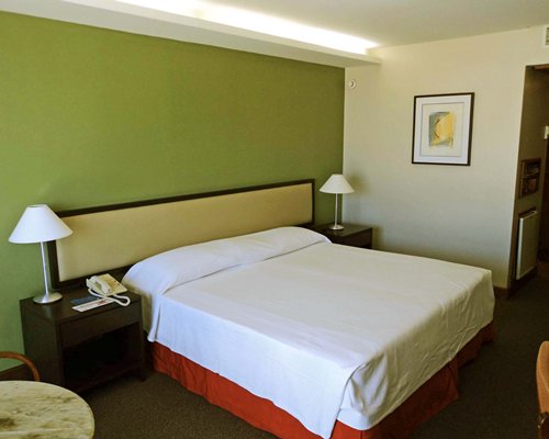 A well furnished bedroom.