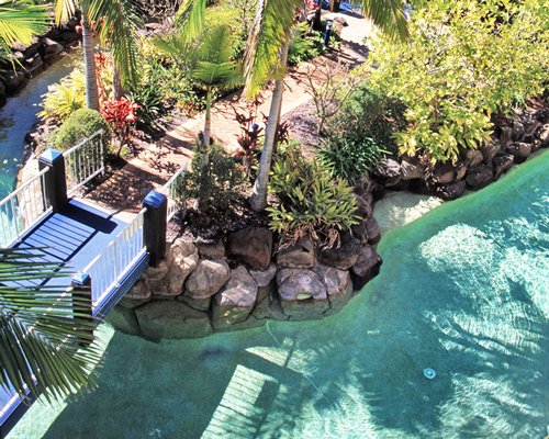 An outdoor pool.