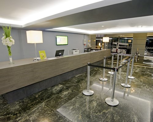 Reception at Slaviero Slim Sao Paulo Congonhas.